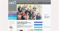 Desktop Screenshot of ceff.ch